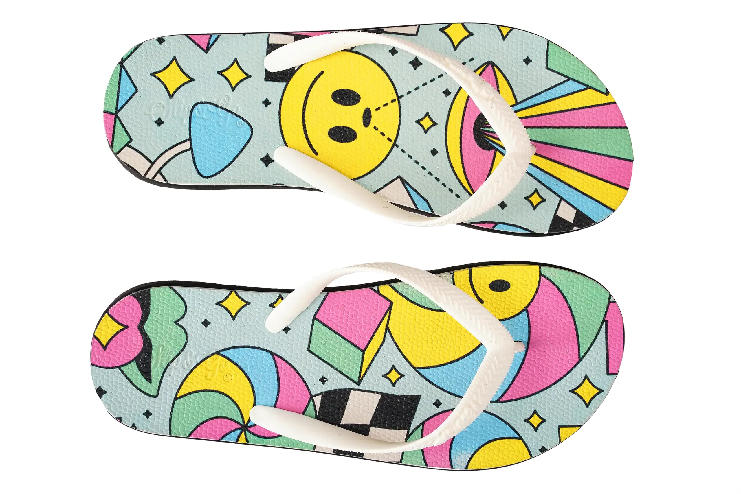 Smiley Face Premium Kids Comfort Slipper