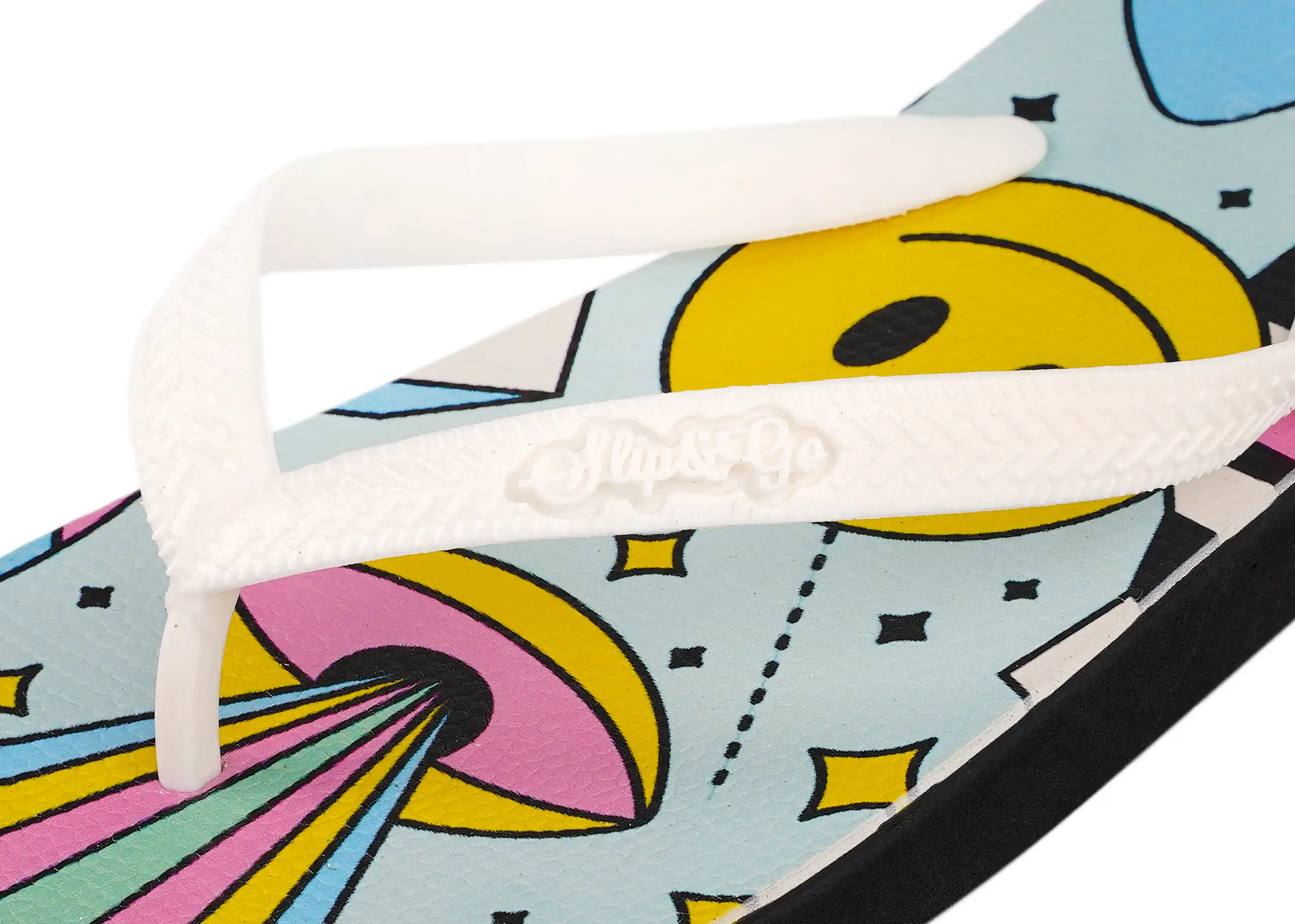 Alternative view of Smiley Face Premium Kids Comfort Slipper