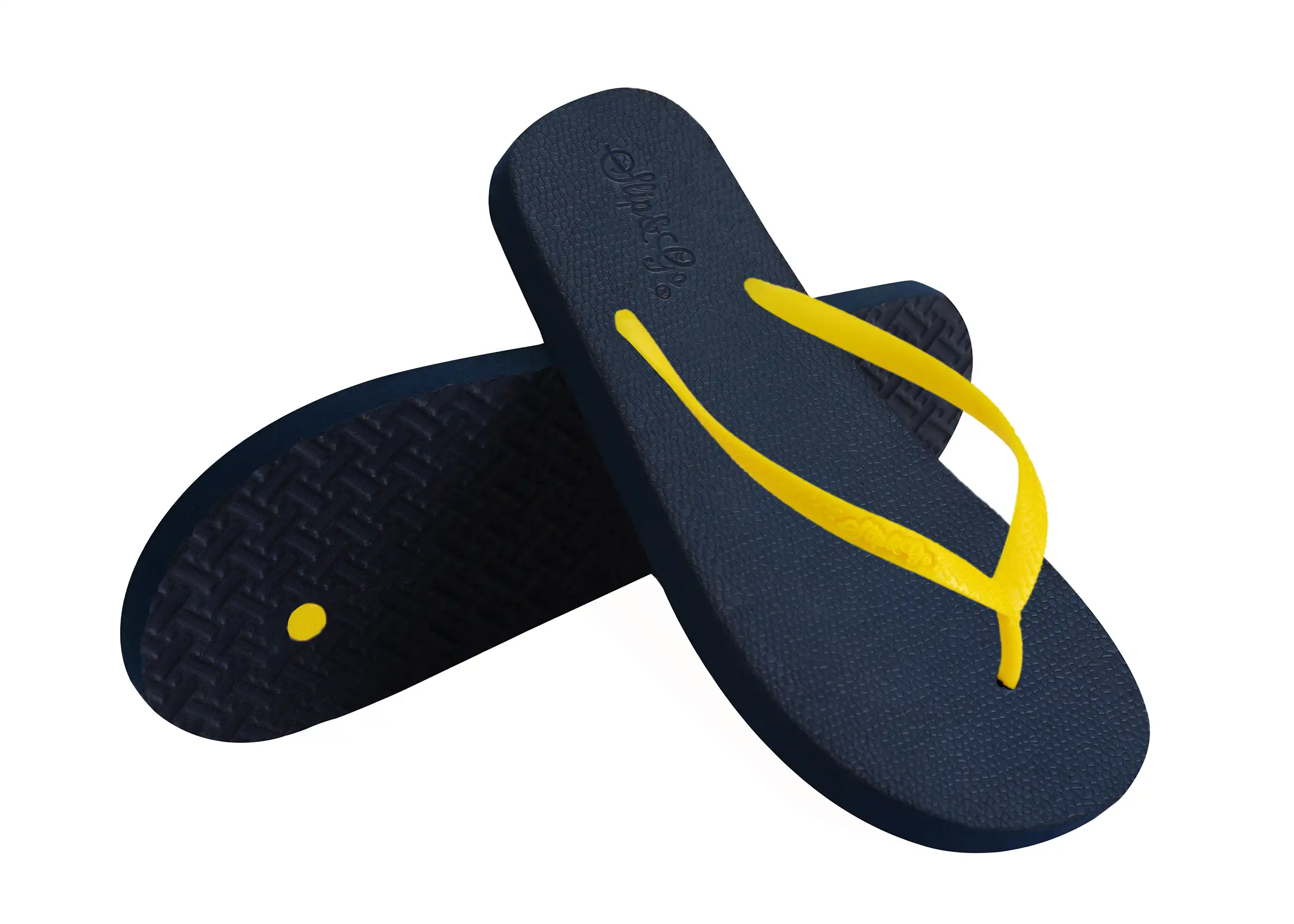 Deep Navy Blue Premium Men's Comfort Slipper - Image 3