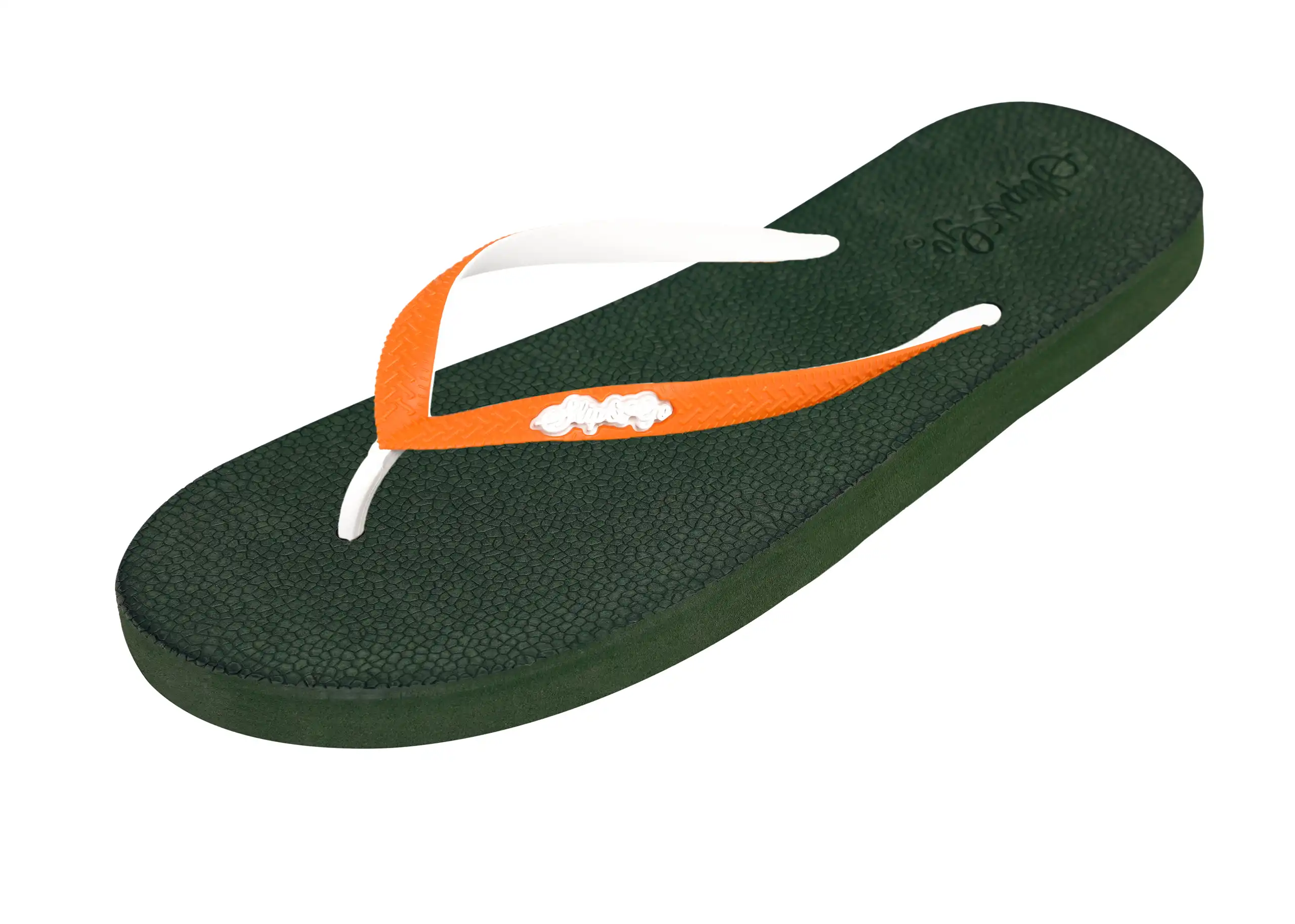 Natural Olive Green Premium Kids Comfort Slipper - Image 4