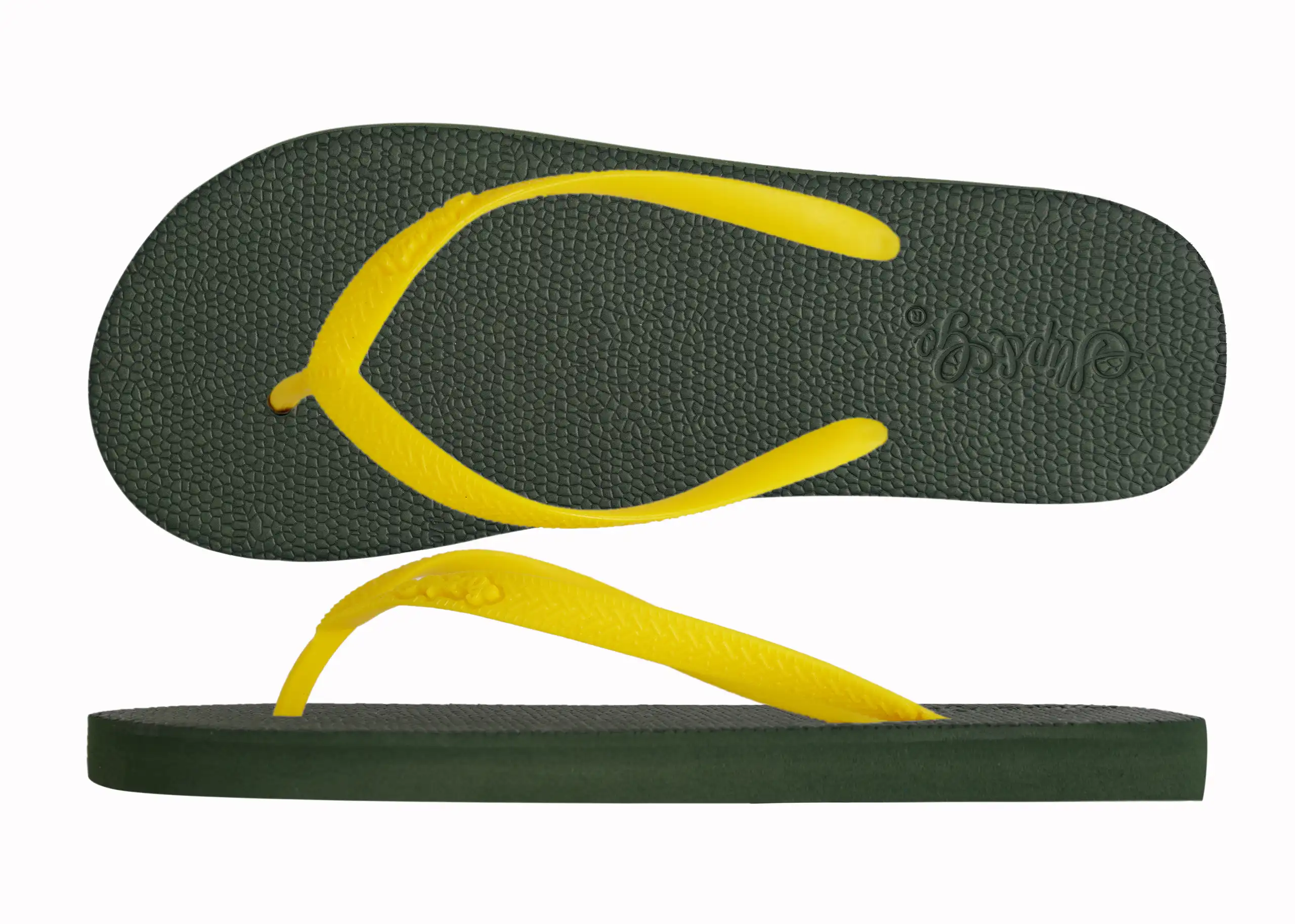 Natural Olive Green Premium Men's Comfort Slipper - Image 5