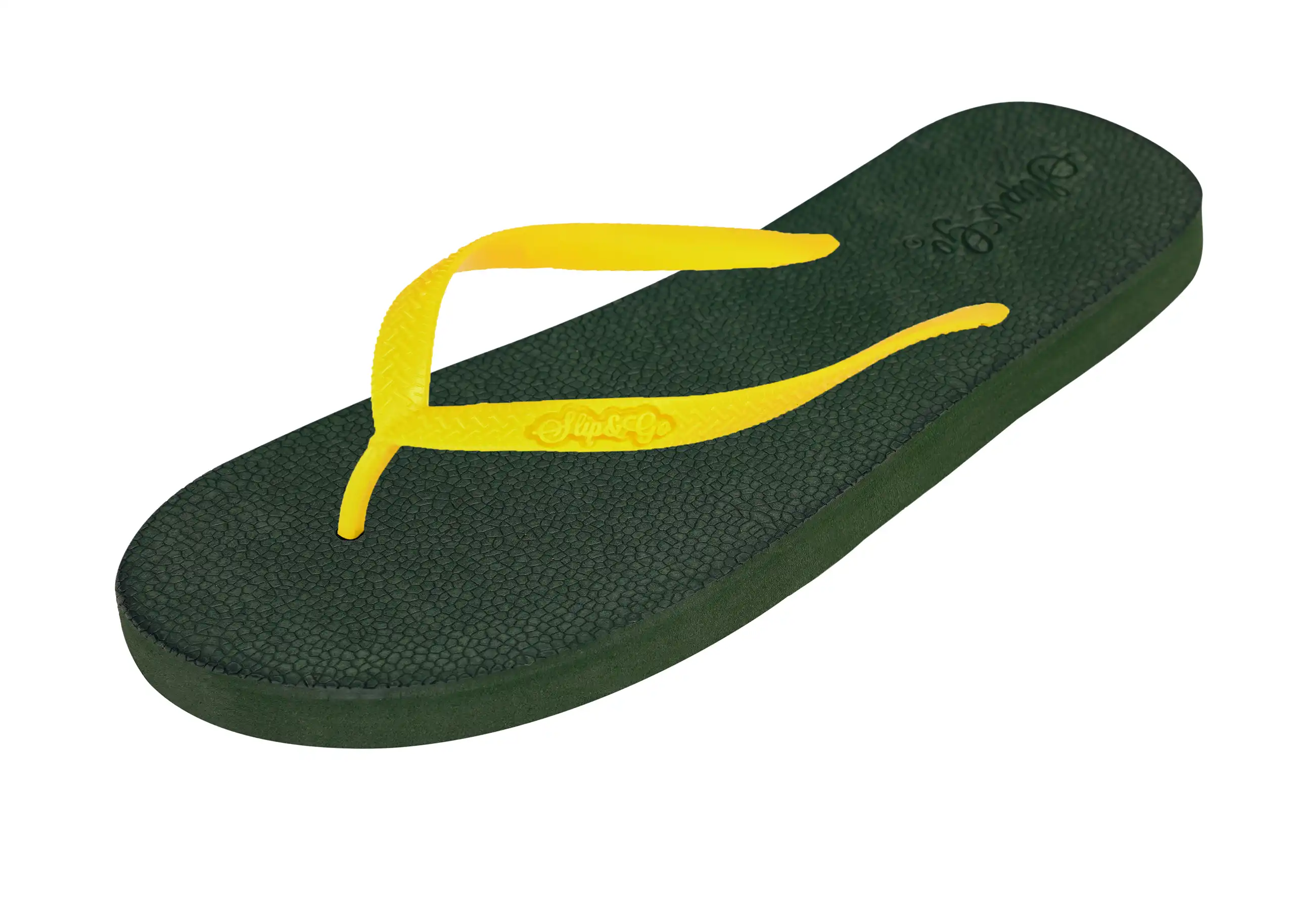 Natural Olive Green Premium Men's Comfort Slipper - Image 4