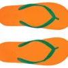 Electric Orange Premium Men's Comfort Slipper