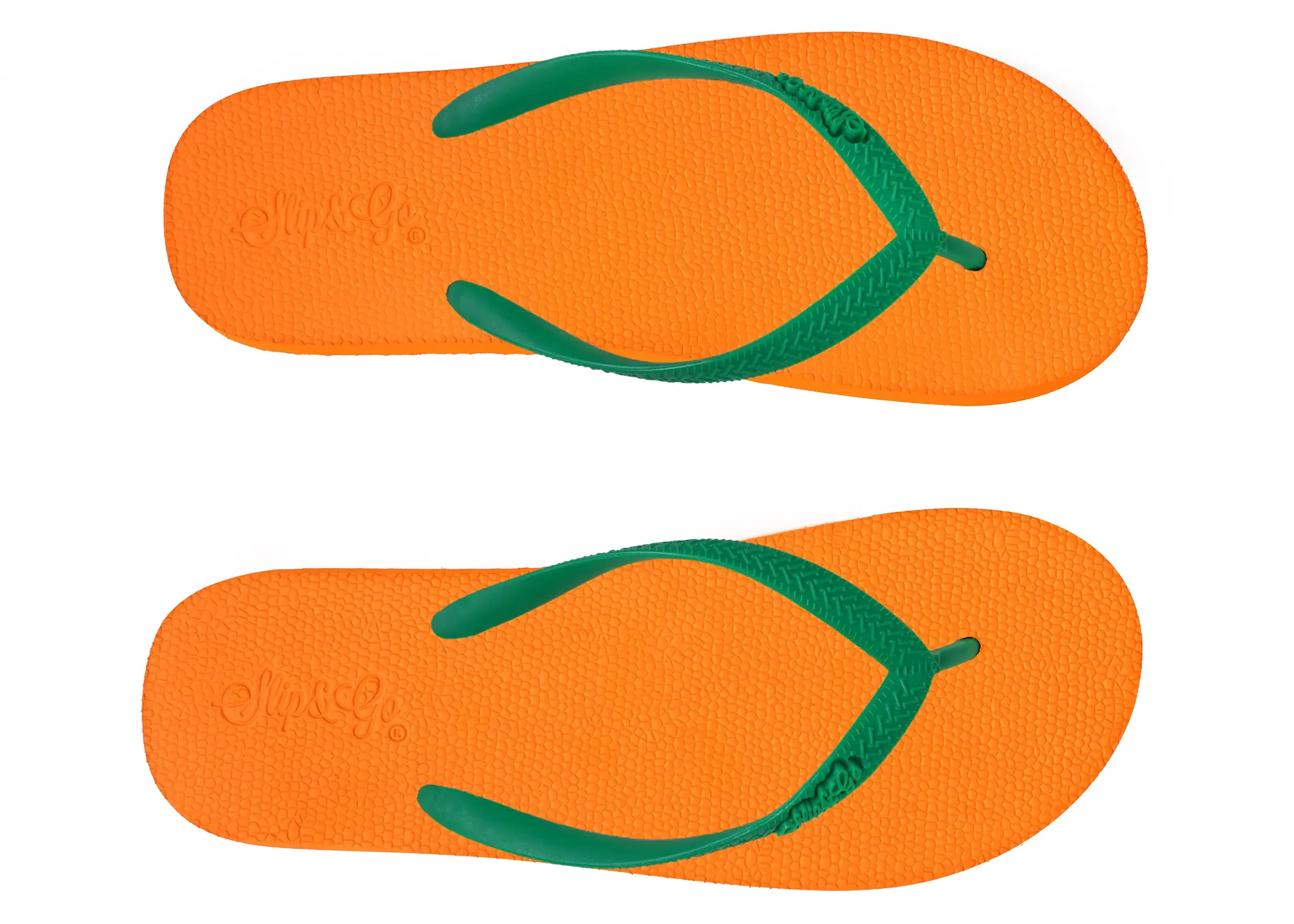 Electric Orange Premium Men's Comfort Slipper