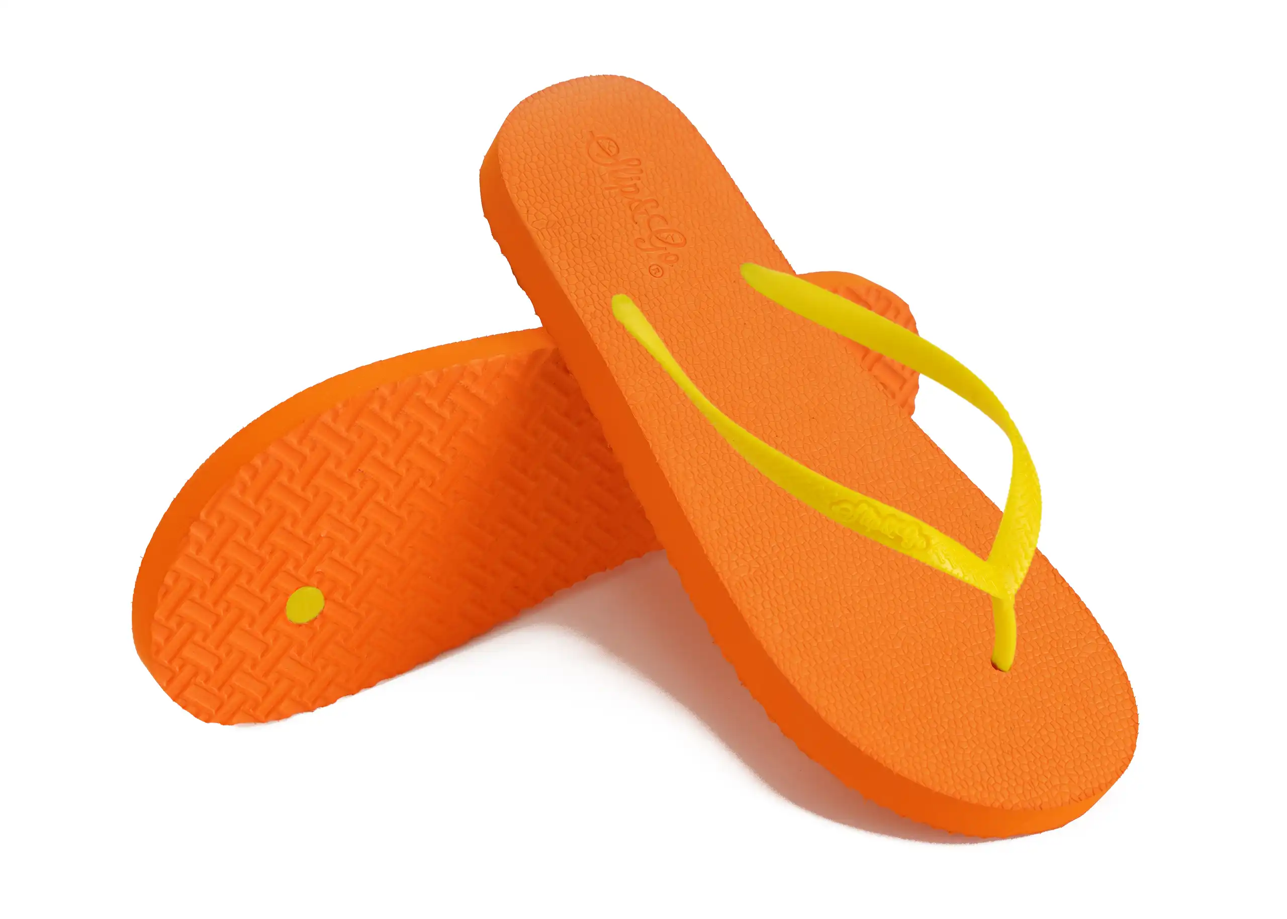 Electric Orange Premium Kids Comfort Slipper - Image 3