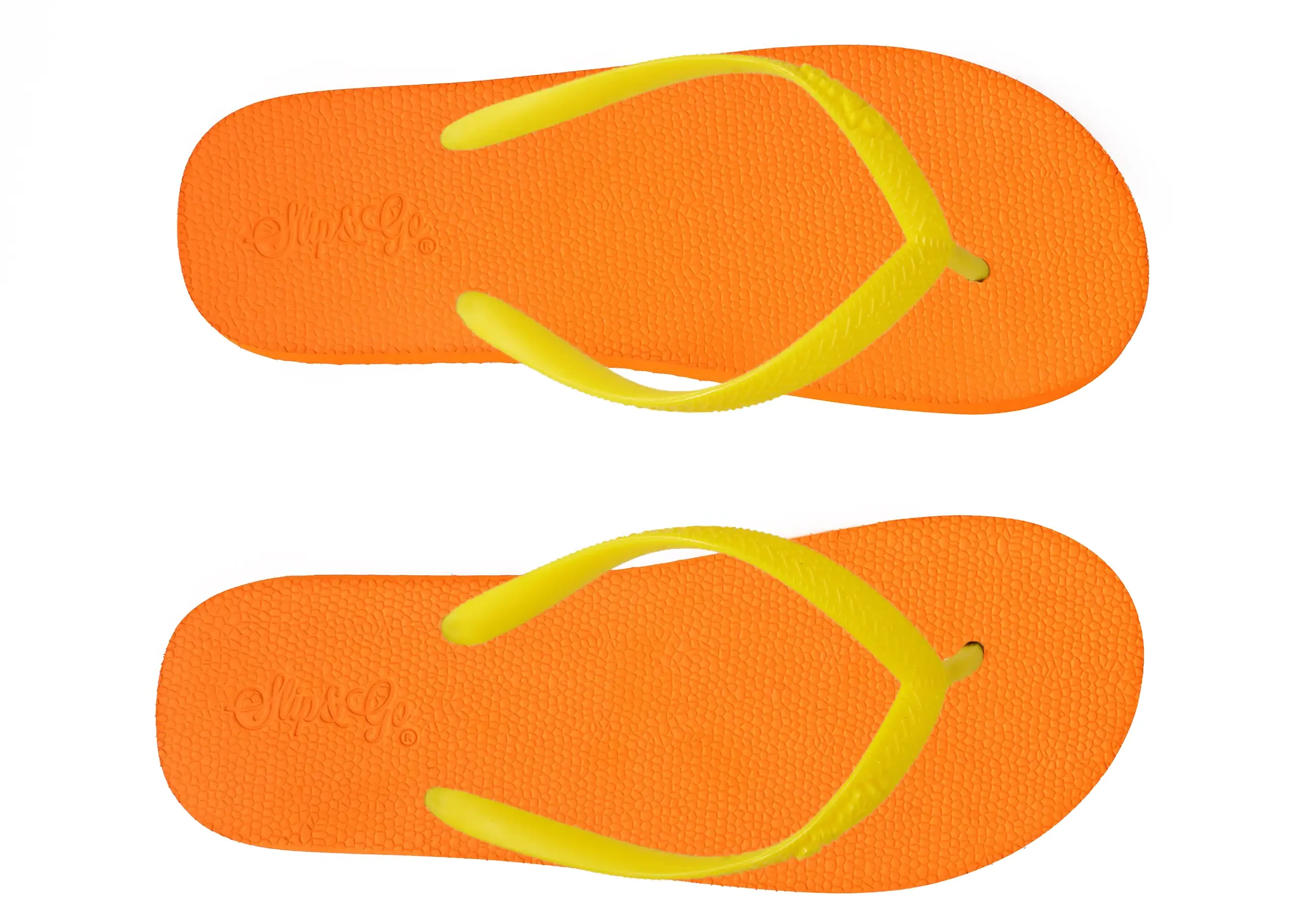 Electric Orange Premium Kids Comfort Slipper