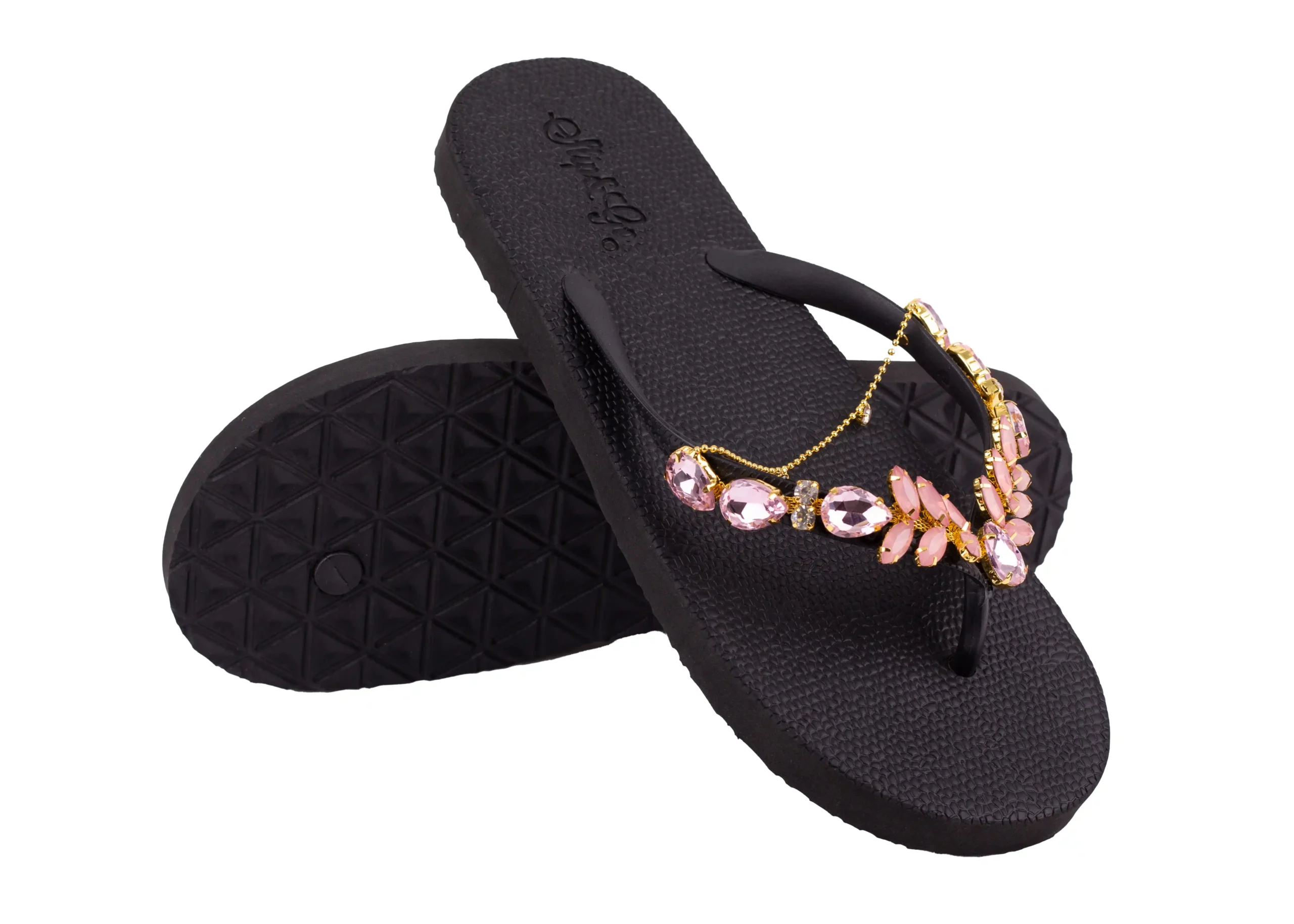 Premium Women's Elegant Slipper black - Image 5